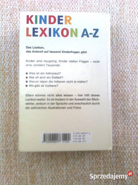 KINDERLEXIKON AZ twarda Kultura i Rozrywka