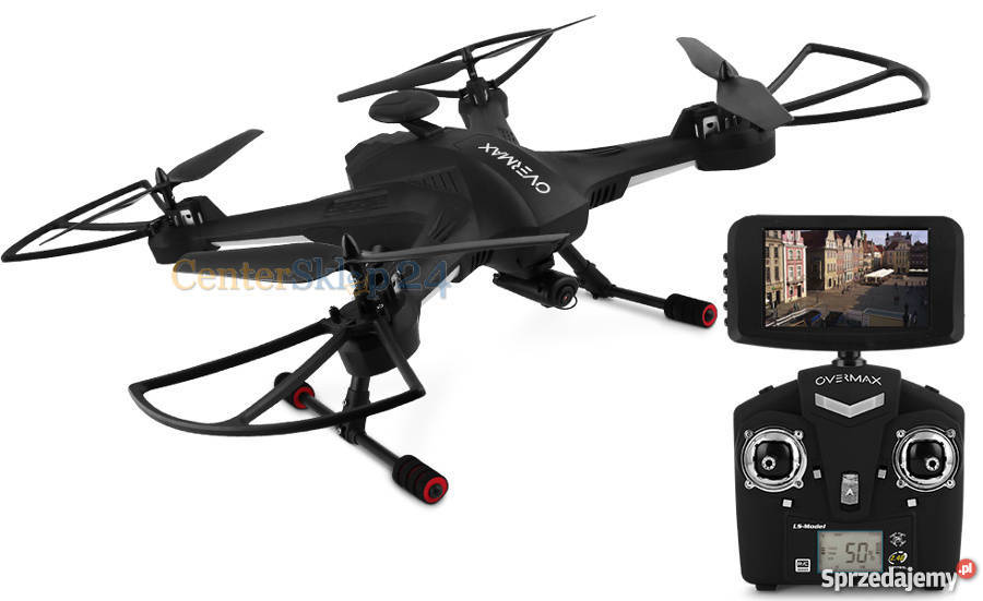 Duży dron 62 OVERMAX XBee Drone 52 FPV WIFI wielkopolskie Poznań