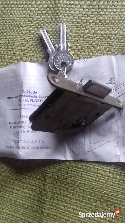 Zamek meblowy wpuszczany Małkinia Górna sprzedam
