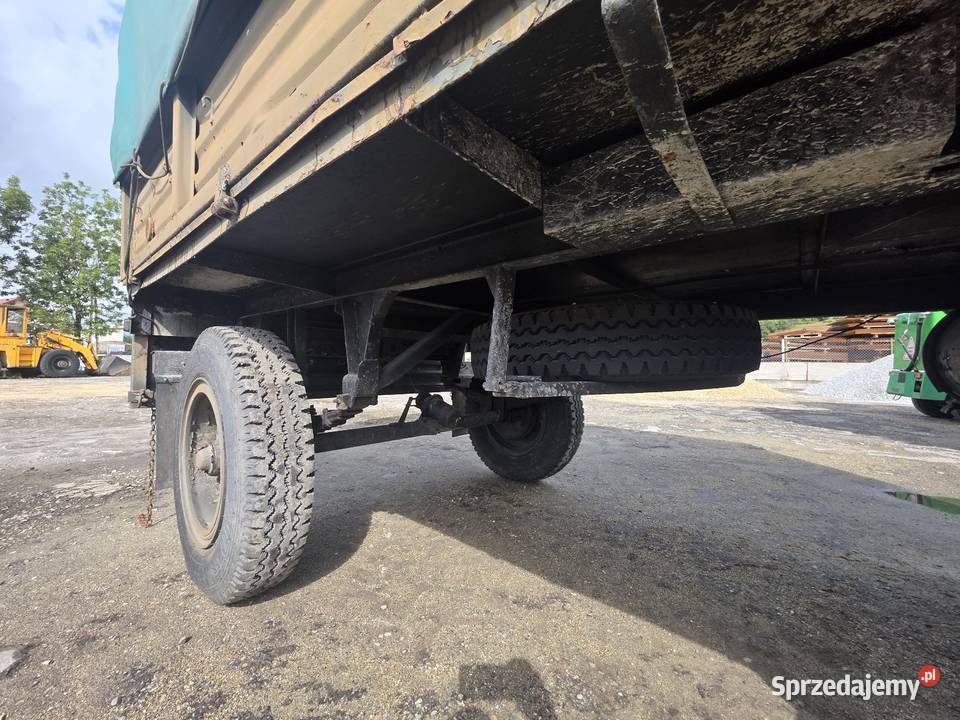 Przyczepa autosan D46 z wojska Tuchów