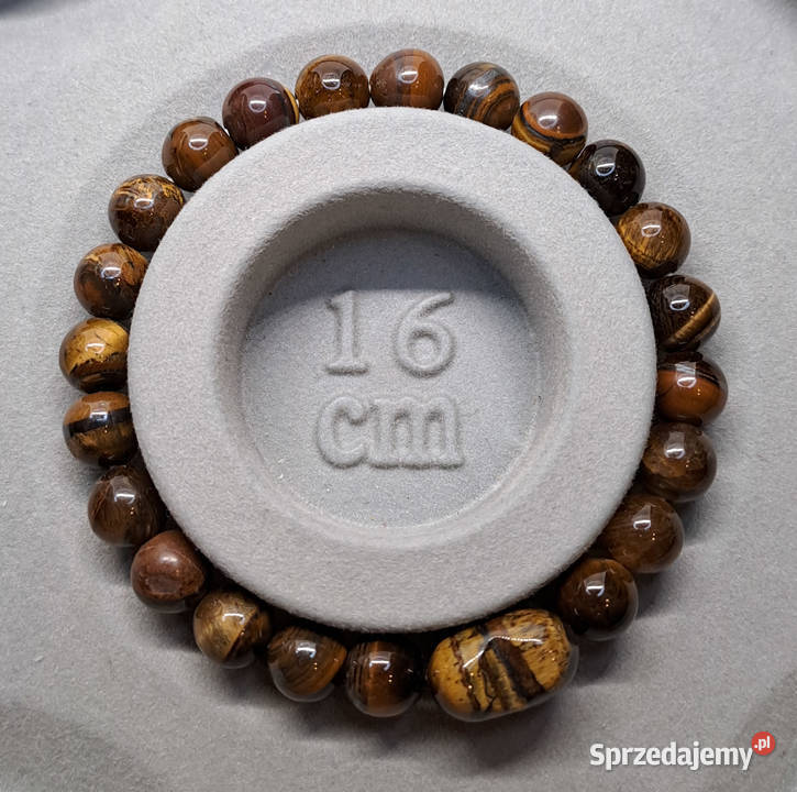 Bransoletka z tygrysiego oka TYGRYSIE OKO serce Warszawa
