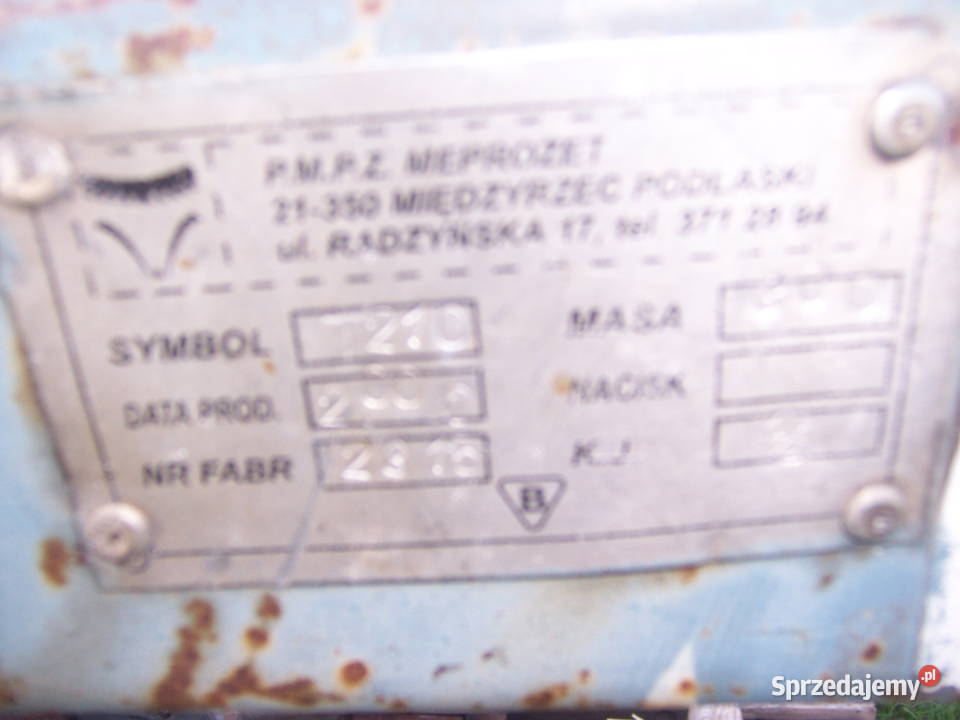 ŁADOWACZ czołowy TUR do Ursusa C330 z MEPROZETU Derewiczna