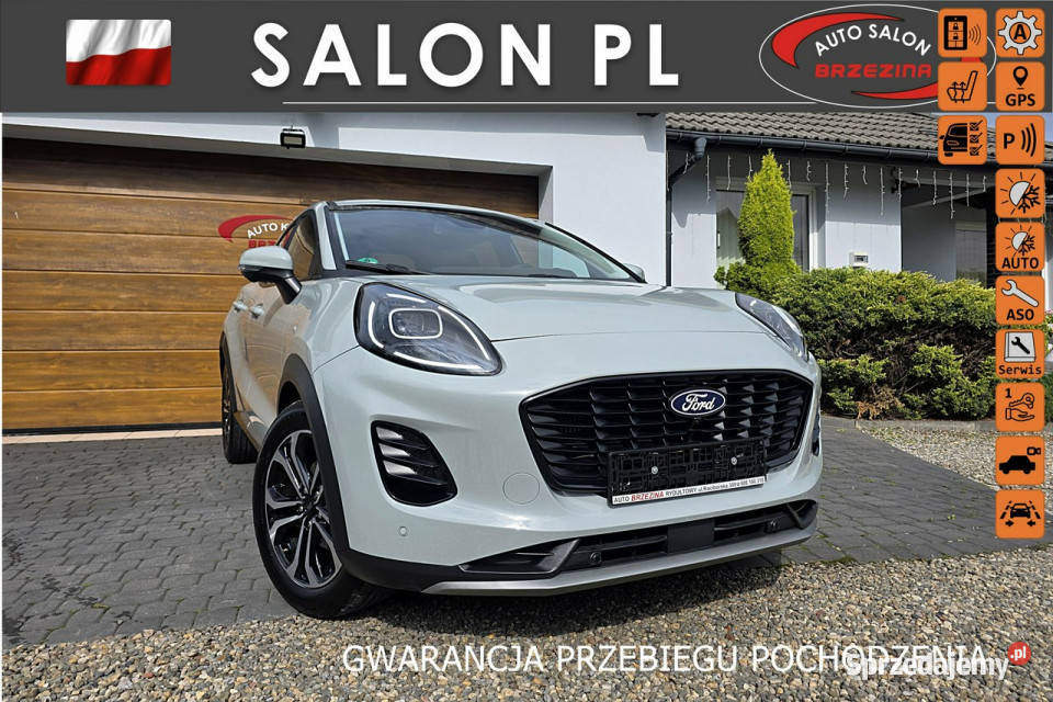 Ford Puma serwis ASO automat hak II 2019 kamera cofania