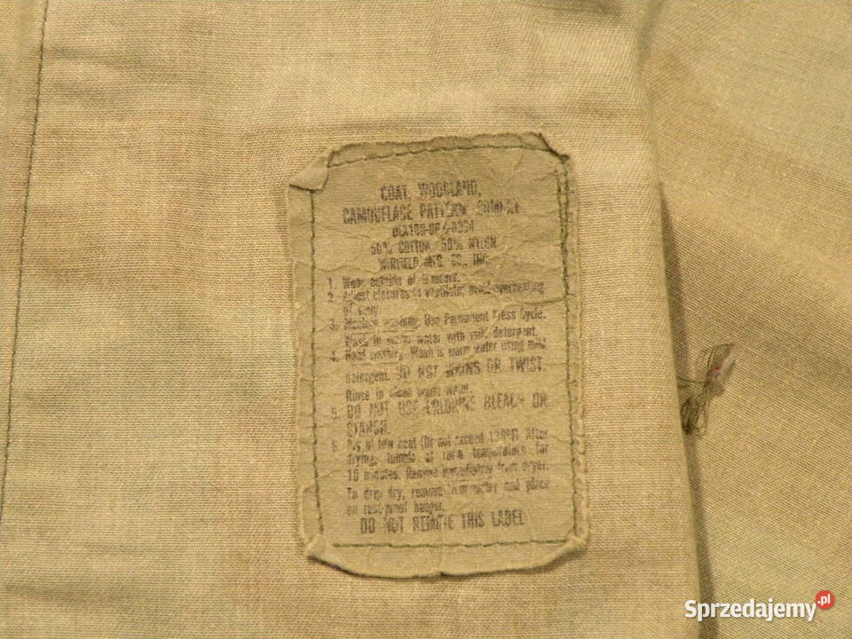 Bluza BDU woodland medium long NYCO 86r