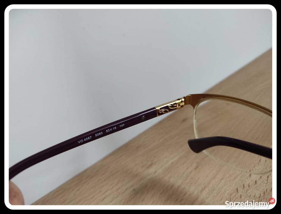 Vogue oprawki używane damskie okulary korekcyjne Płock