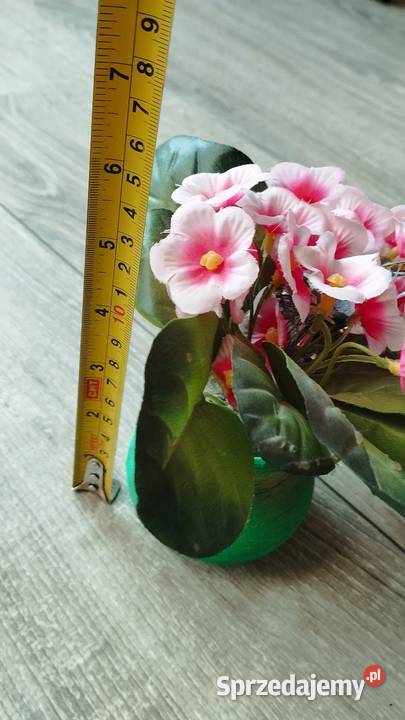 wazonik z kwiatami sztucznymi Poznań sprzedam