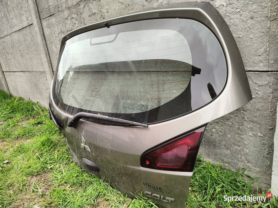 Szyba tylna MItsubishi Colt 2009 Motoryzacja Zielęcice
