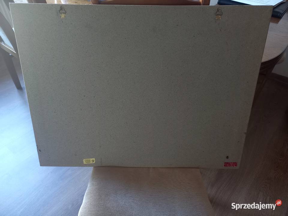 Obraz cynowy Martwa natura w dębowej ramie Lipno