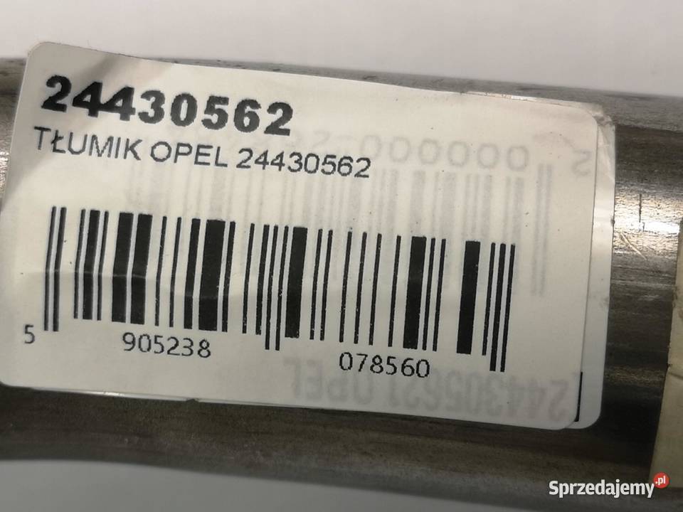 TŁUMIK UKŁ WYDECHOWEGO OPEL AGILA A 20002007