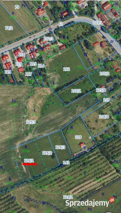 Działka rolna 6265m2 w pobliżu jeziora Mamry Trygort