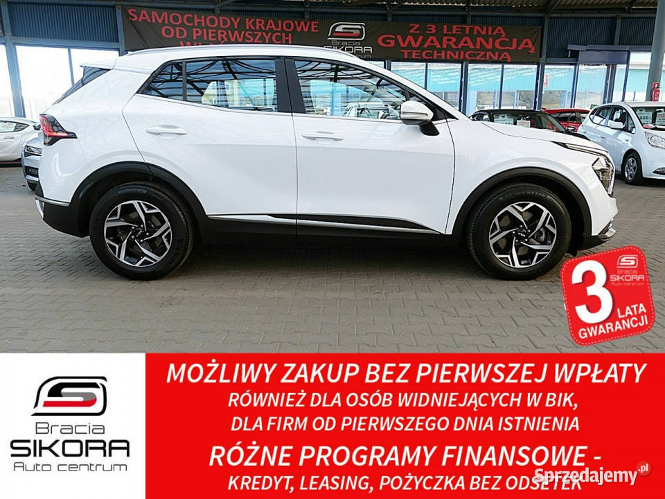 Kia Sportage Biały PERŁA 1WŁ Kraj Bezwyp czujnik deszczu Sportage Mysłowice