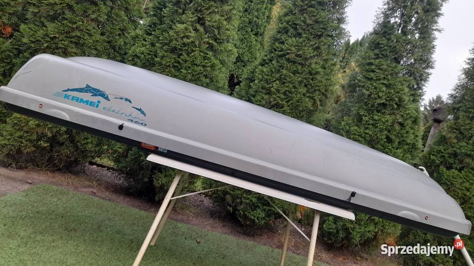 Box Bagażnik dachowy duży kamei Delphin 460 Garby sprzedam