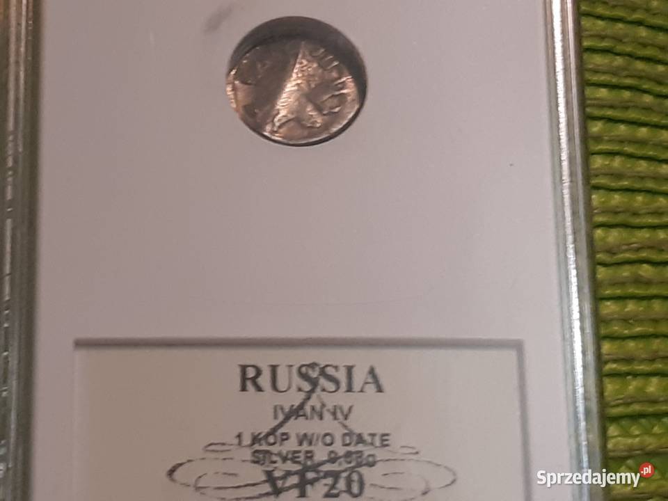 moneta srebrna Rosji Carskiej Łomża sprzedam