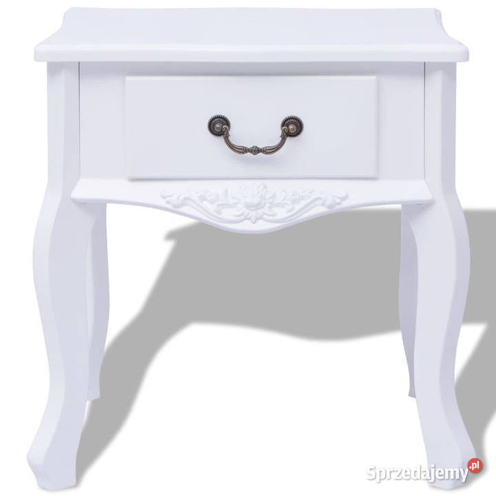 Szafka nocna MDF biała WM242749