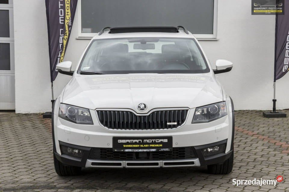 koda Octavia SCOUT Panorama Ledy Parktronic ASO gniazdo AUX Gdynia