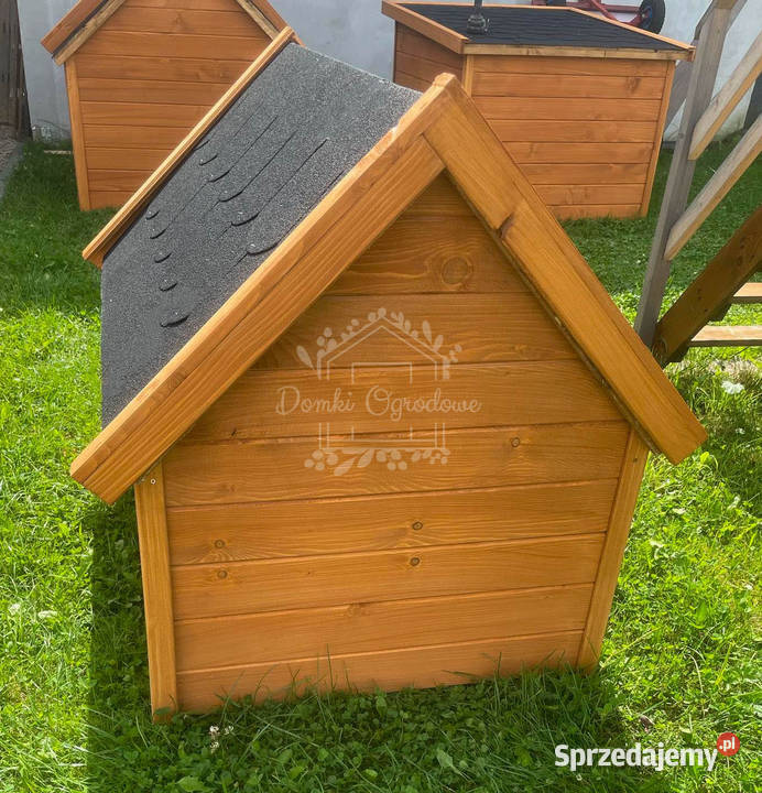 Buda psa Rozmiar XXL Pinia Dach dwuspadowy ID839 Koszalin