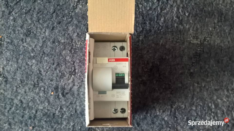 Wyłącznik różnicowonadmiarowy ABB DS951 B160032 Wrocław