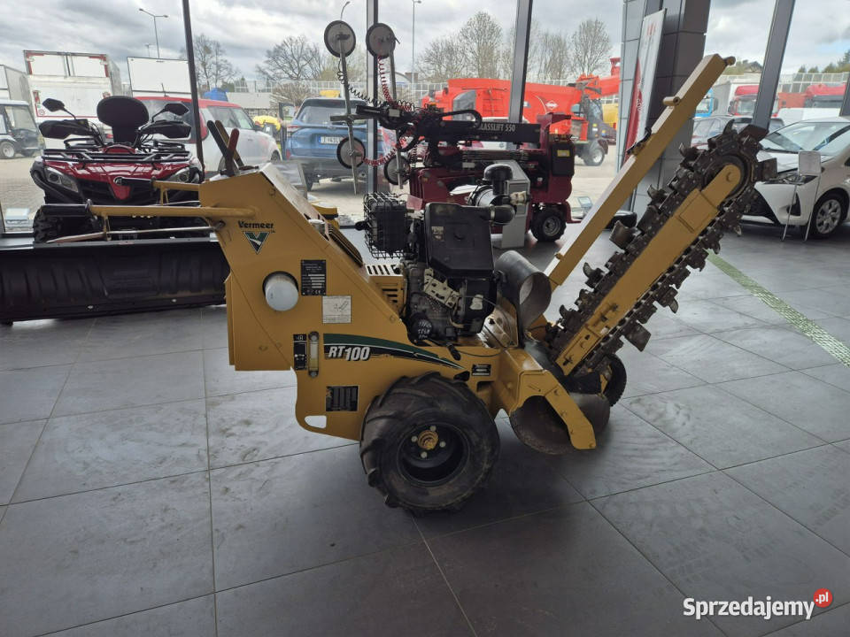 minikoparka Vermeer RT 100 PIŁA DO ROWÓW MINI Łaziska Górne