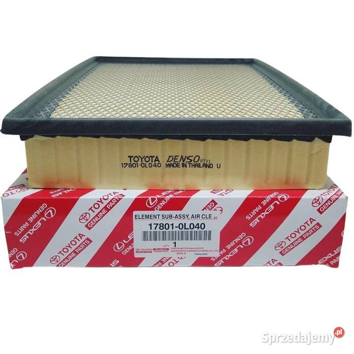 TOYOTA Hilux Fortuner Oryginal filtr powietrza dolnośląskie Kąty Wrocławskie