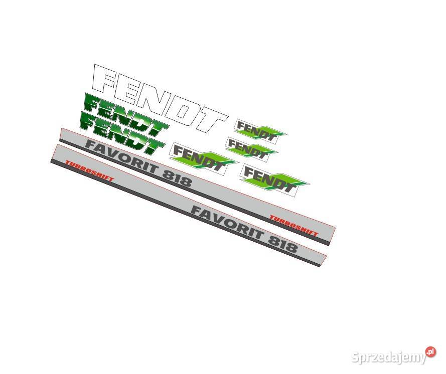 Naklejki Fendt Favorit 818 i inne modele super Bydgoszcz