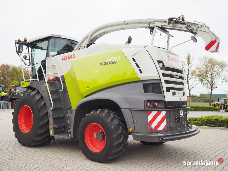 Claas Jaguar 870 4x4 Sieczkarnia polowa Stop Samojezdne wielkopolskie Stęszew