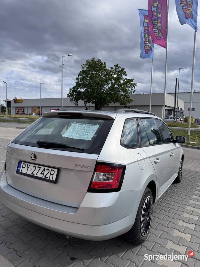 Skoda Fabia 2016 z Niemiec manualna Poznań