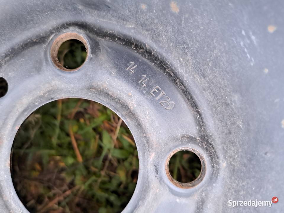 twingo II felgi stalowe 14 komplet 4 sztuki