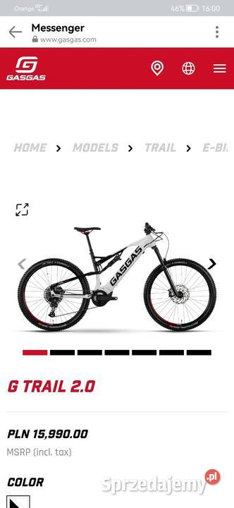 Powystawowy gas gas trail 20