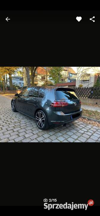 Golf GTD 20 TDI DSG Full Zamiana asystent pasa ruchu Zgorzelec
