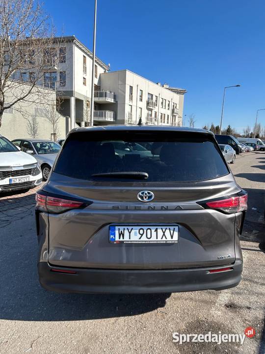 Toyota Sienna LE 25 Hybryda Gwarancjaa 1 automatyczna Warszawa