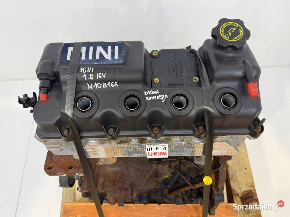 SILNIK Mini One R50 R52 R53 16 16V 90 W10B16A Silniki kompletne Chełm