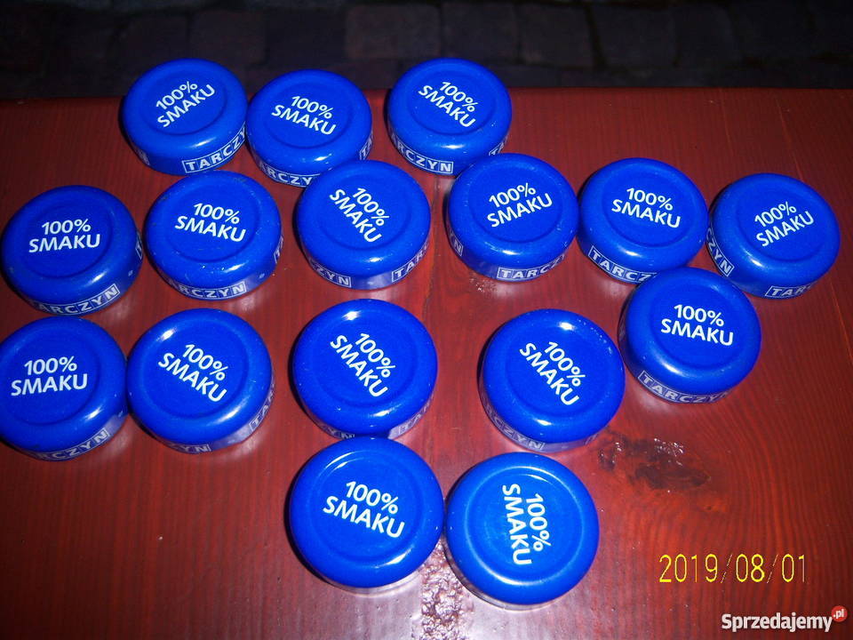 Tarczyn zakrętki nakrętki kapsle napisy kolekcja świętokrzyskie Kielce