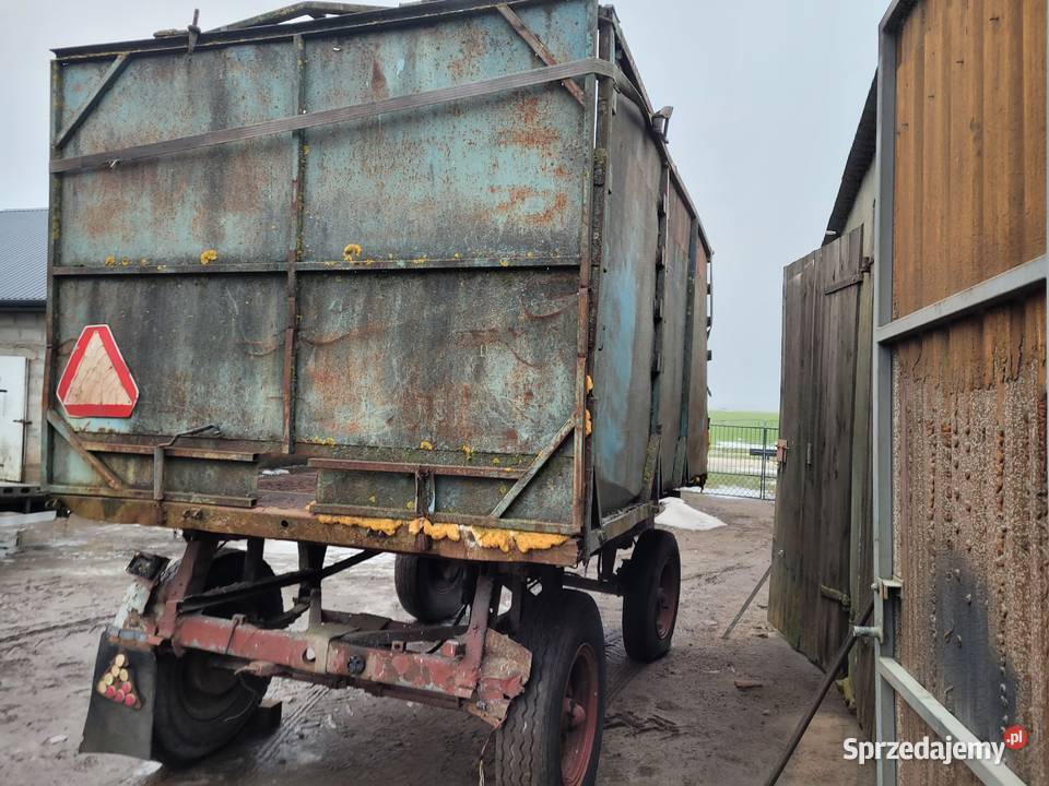 Przyczepa wywrotka Autosan D47 na części Przyczepy rolnicze Skulsk