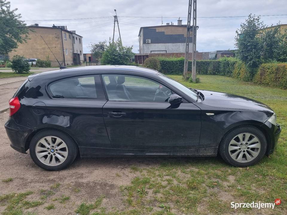 BMW seri 1 2009 kurtyny powietrzne Stare Gronowo