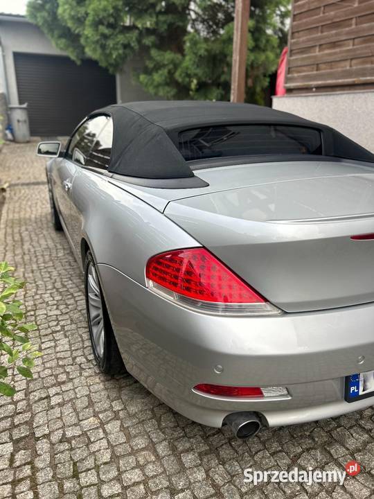 BMW E64 645 CABRIO 333 mocno doinwestowane srebrny lubuskie