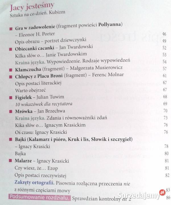 Jutro pójdę w świat kl 5 H Dobrowolska U Chełm