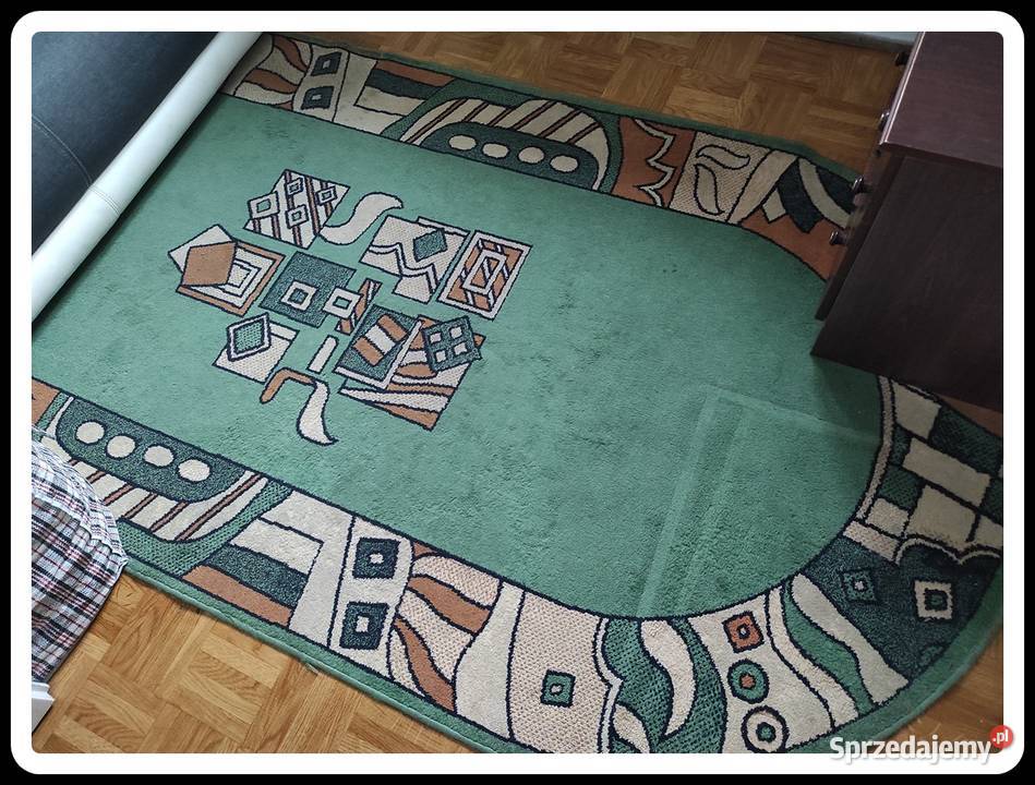 Duży owalny dywan mazowieckie Płock