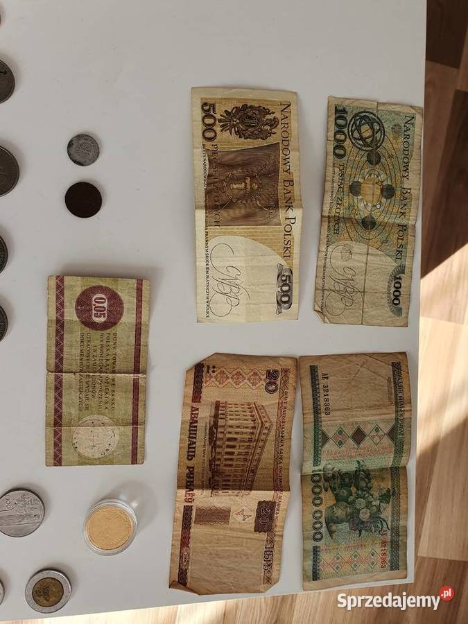 Monety banknoty Polkowice sprzedam