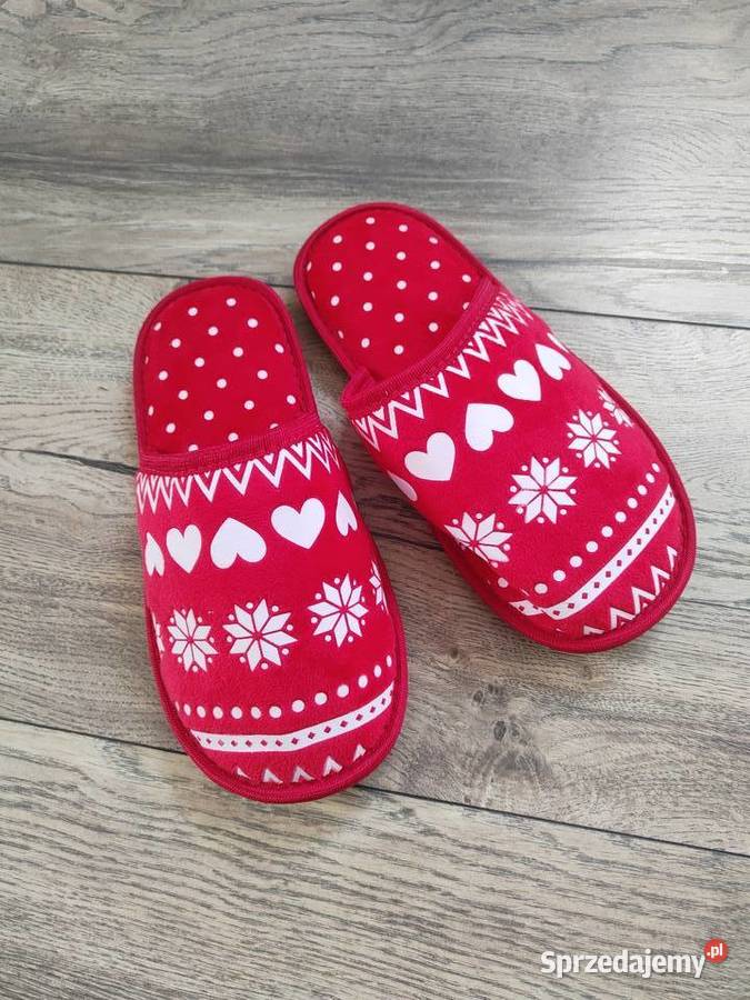 Świąteczne kapcie buty Eloy na prezent 36 37 Jasło