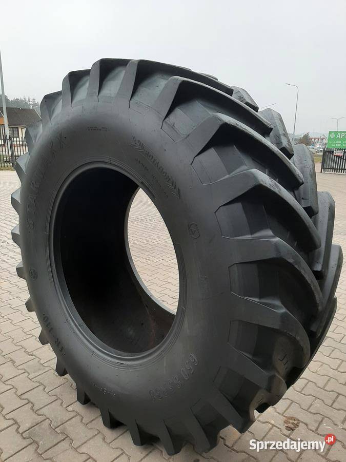 2x Opona używana rolnicza 65085R38 STARMAXX 3000 Pozostałe Zaścianki
