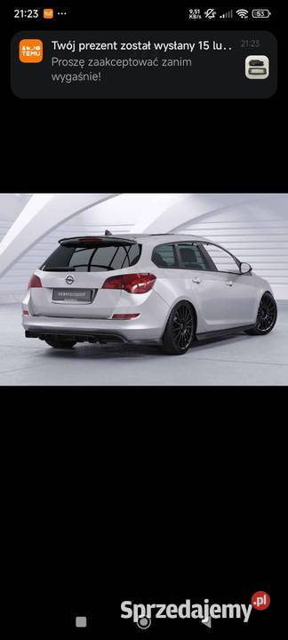 Astra j kombi sports tourer kierunkowskazy