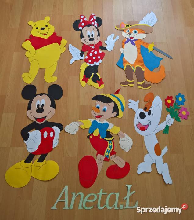 Dekoracje na Dzień postaci z bajek z brystolu Pozostałe Garwolin