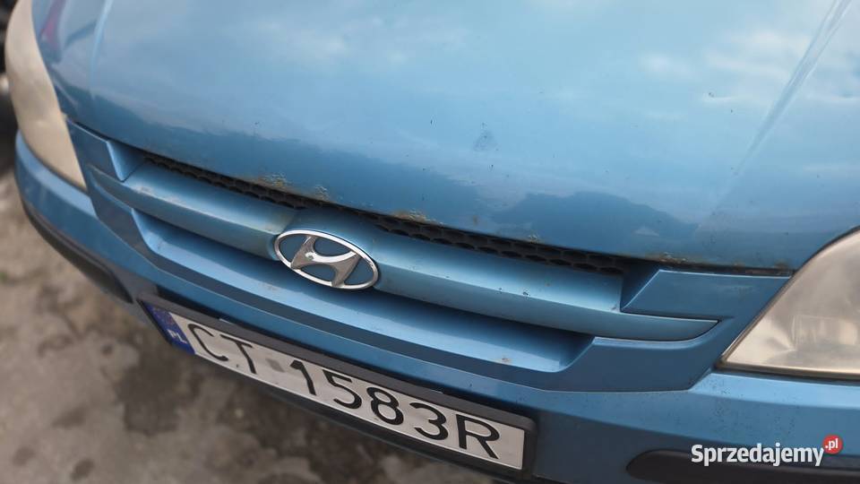 Hyundai getz przebieg 162222 Samochody osobowe Toruń