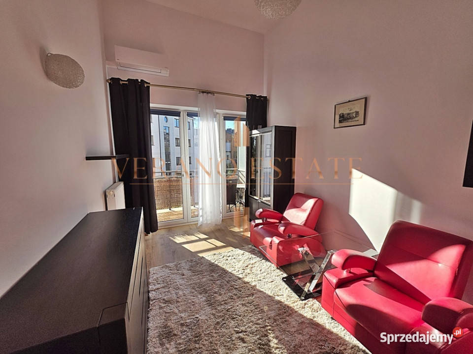 Wyposażone 2 pokoje garaż klimatyzacja balkon Warszawa