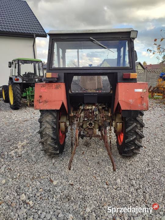 Zetor 4911 z tirem i łyżką świętokrzyskie Nowa Słupia