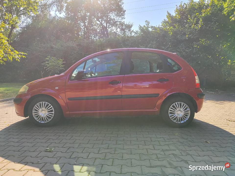 Zadbany Citroen C3 Nowe Opony Michelin Nowy bordowy mazowieckie Pruszków