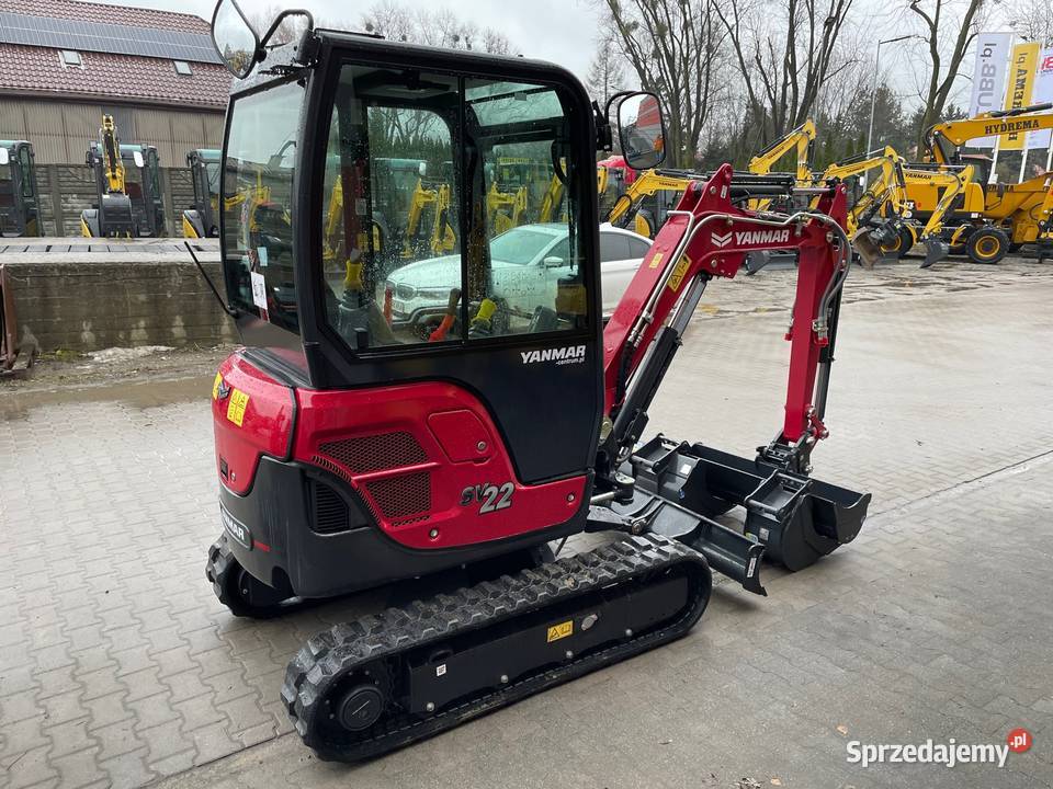 Minikoparka YANMAR SV22 PREMIUM fabrycznie nowa Białystok