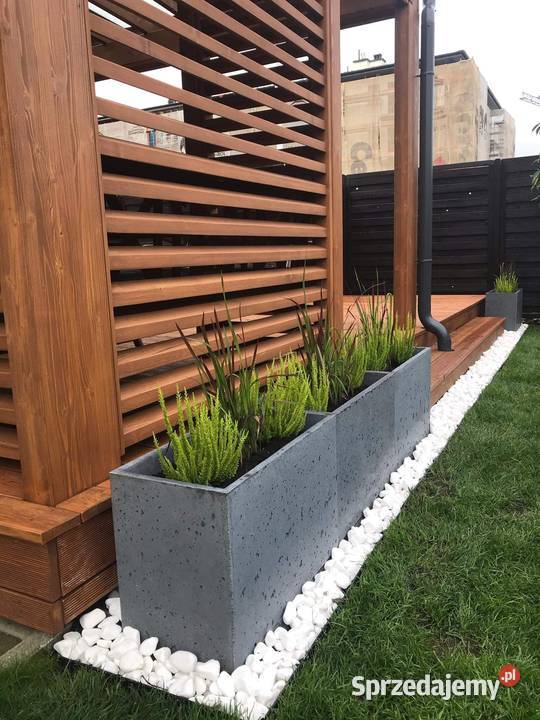 Donica beton architektoniczny 30 x 60 x 40 Stalowa Wola