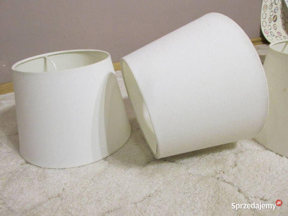 IKEA klasyczny klosz z tkaniny SKOTTORP abażur Kraków sprzedam