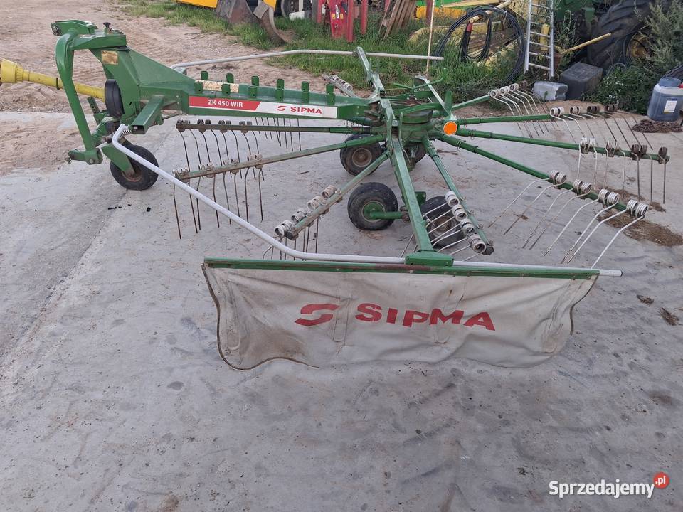 Zgrabiarka Sipma ZK 450 WIR nieuszkodzony Rutka-Tartak